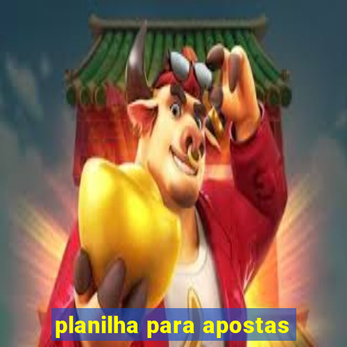 planilha para apostas